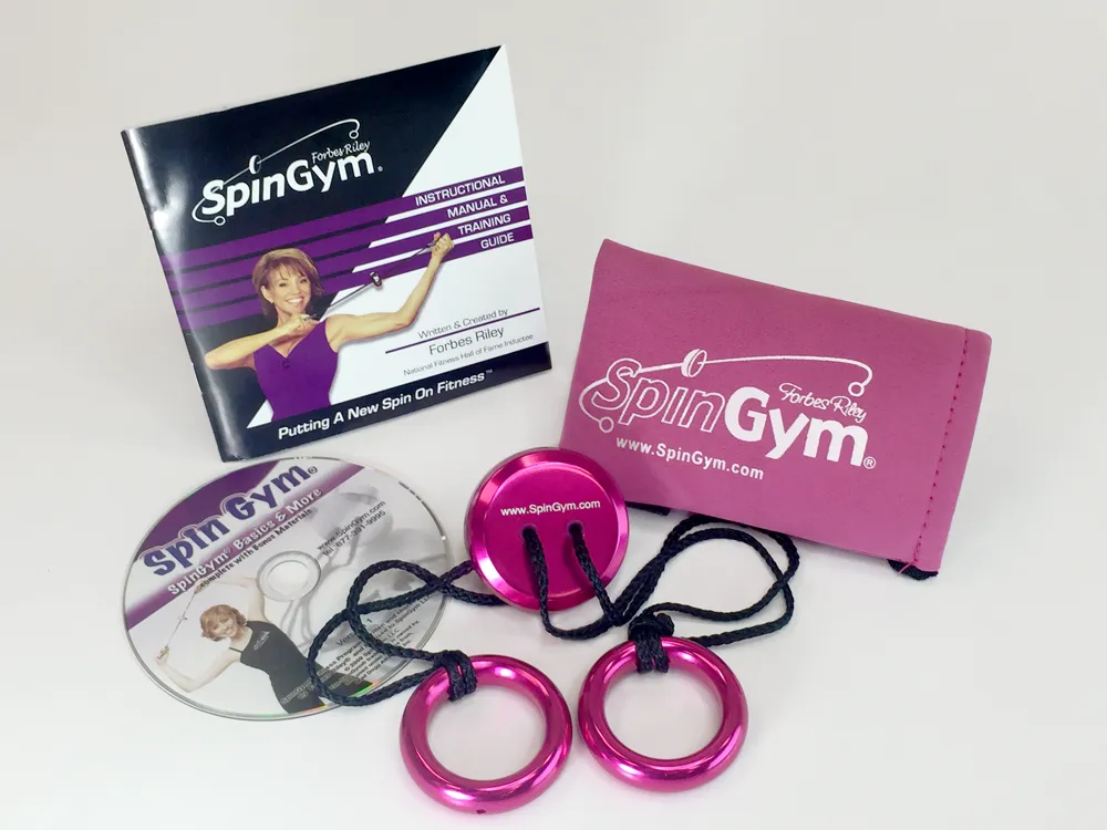 Forbes Riley SpinGym - THE PERECT at HOME Workout. Anytime, Anywhere!