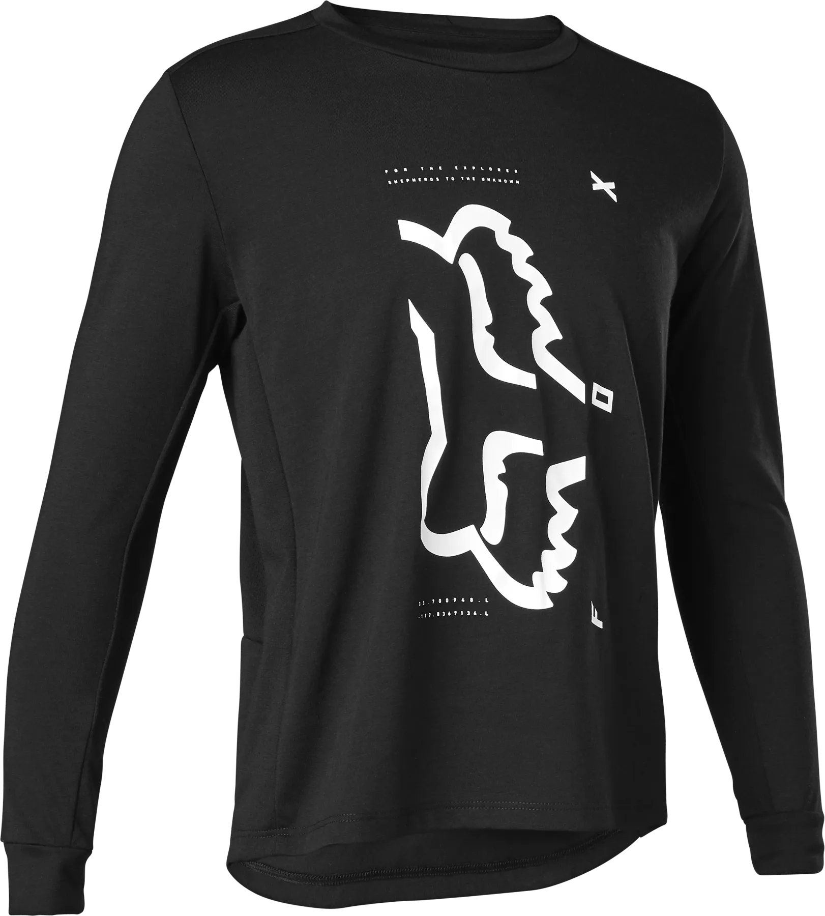 Fox Youth Ranger Dr Ls Jersey Black S