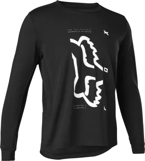 Fox Youth Ranger Dr Ls Jersey Black S