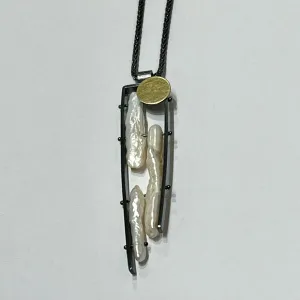 FW14N-BIX Stick Pearl Necklace