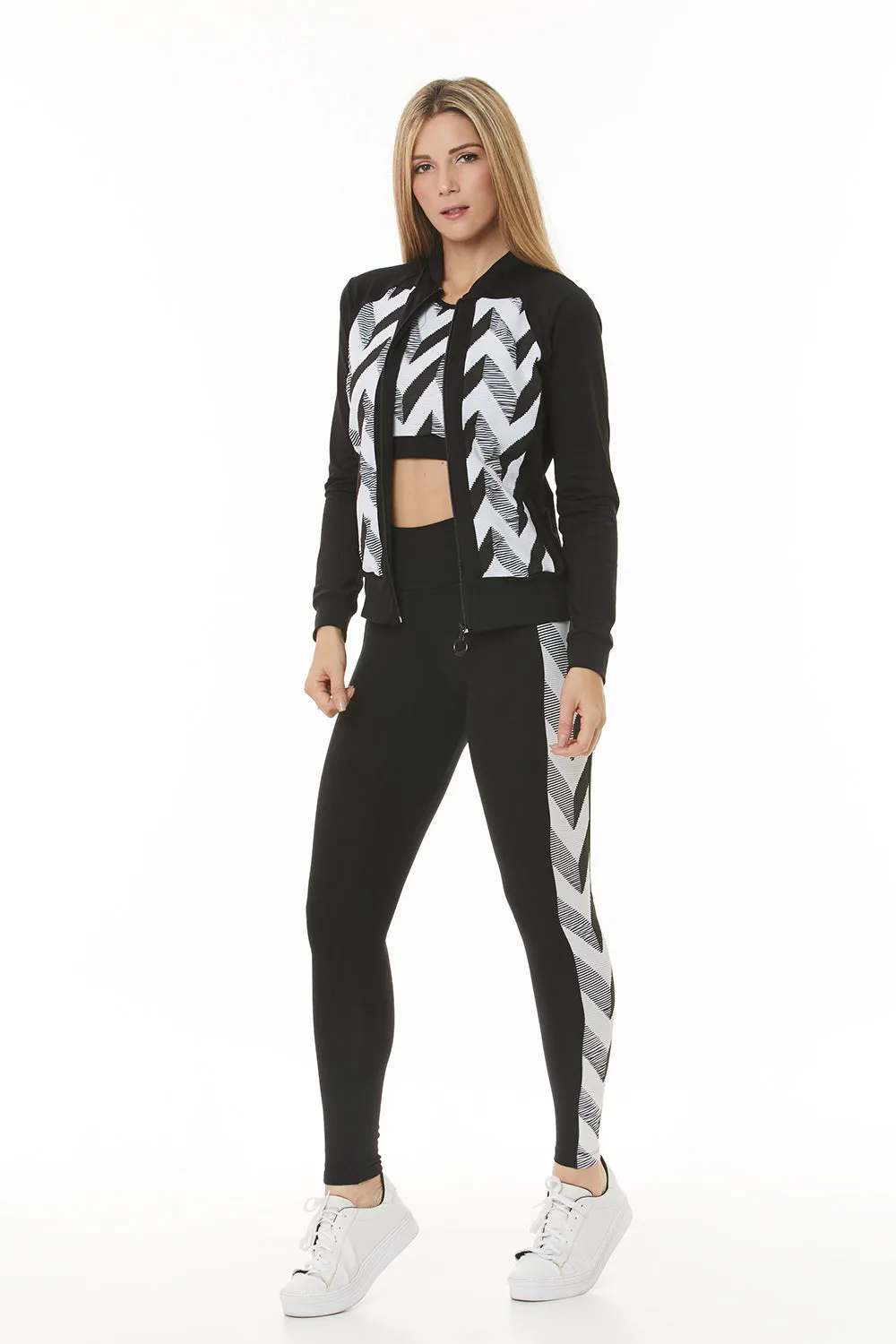 GABRIELA ZIP-THROUGH BOMBER JACKET