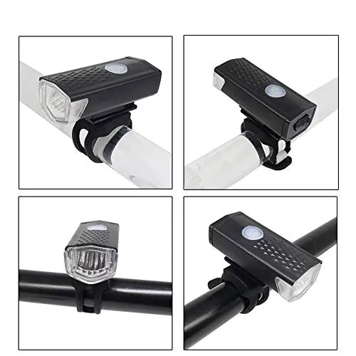 Gadget Deals Combo of Rechargeable Head Cycle Light and Cycle Tail Light Cycle Light led for Bicycle