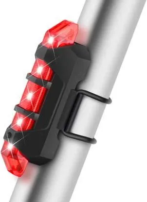 Gadget Deals Combo of Rechargeable Head Cycle Light and Cycle Tail Light Cycle Light led for Bicycle