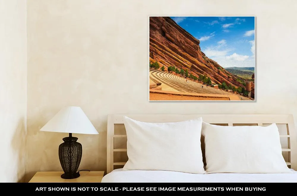 Gallery Wrapped Canvas, Red Rocks Amphitheater