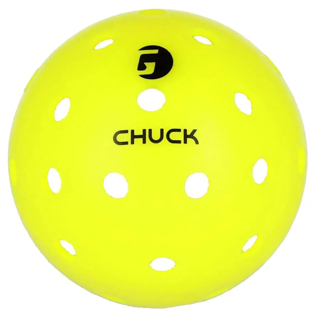 Gamma Chuck Outdoor Pickleball Yellow