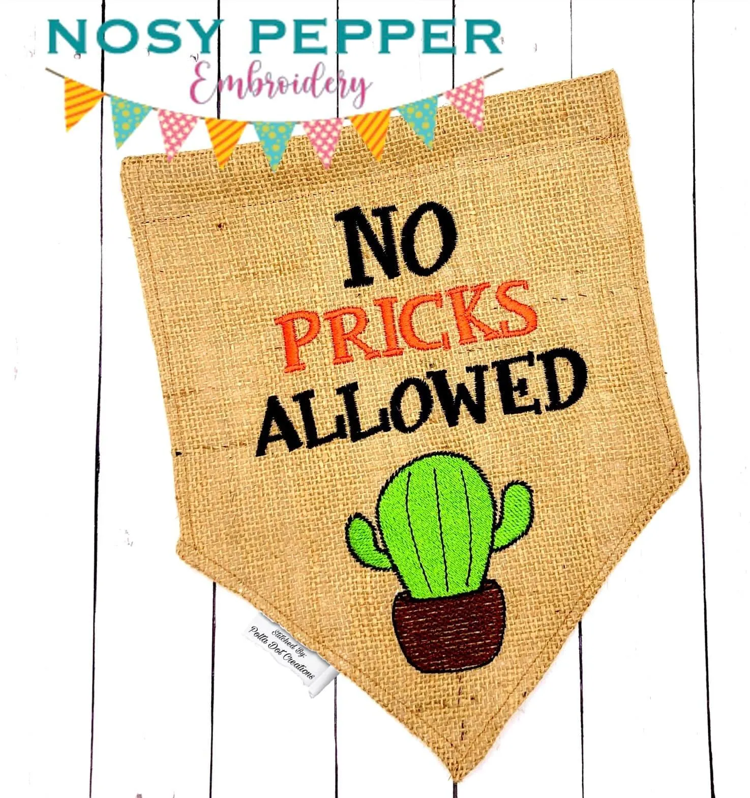 Garden Flag PDF Sewing Pattern DIGITAL DOWNLOAD