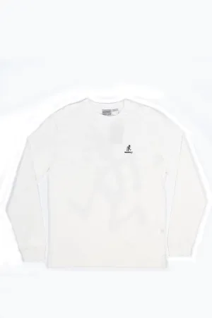 GRAMICCI BIG RUNNINGMAN L/S TEE WHITE