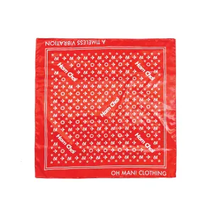 Ham Choi Timeless Scarf in Red