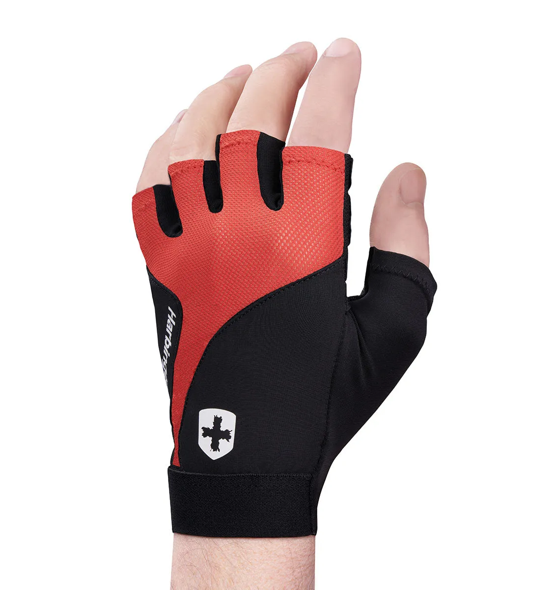 Harbinger FlexFit Weight Lifting Gloves - Black/Red