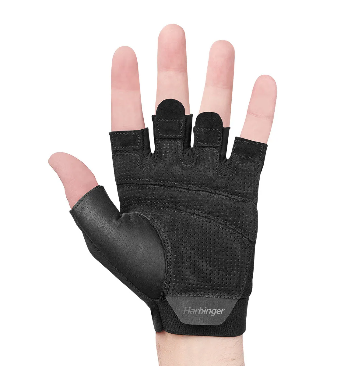 Harbinger FlexFit Weight Lifting Gloves - Black/Red