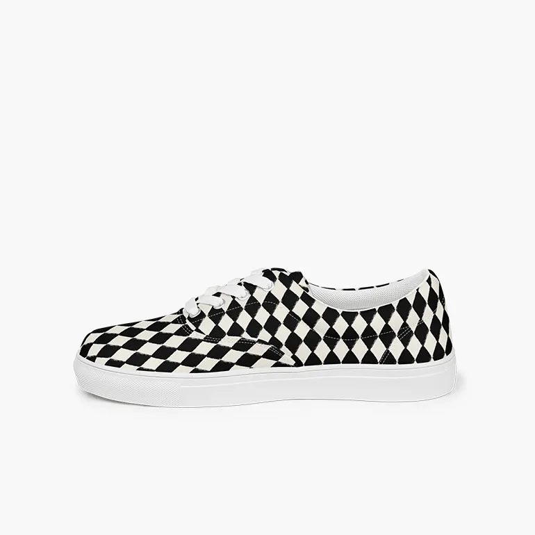 Harlequin Stride Canvas Shoes