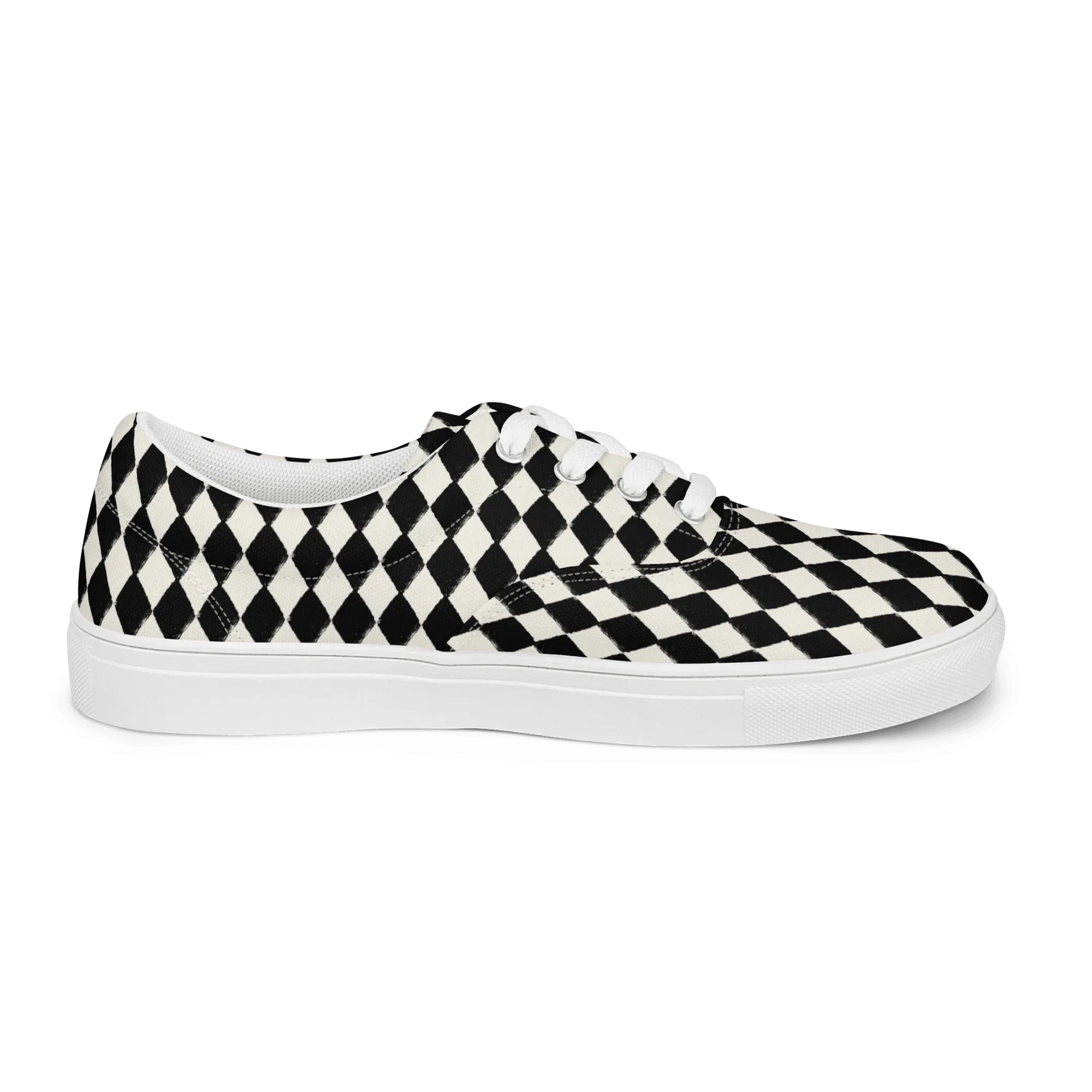 Harlequin Stride Canvas Shoes