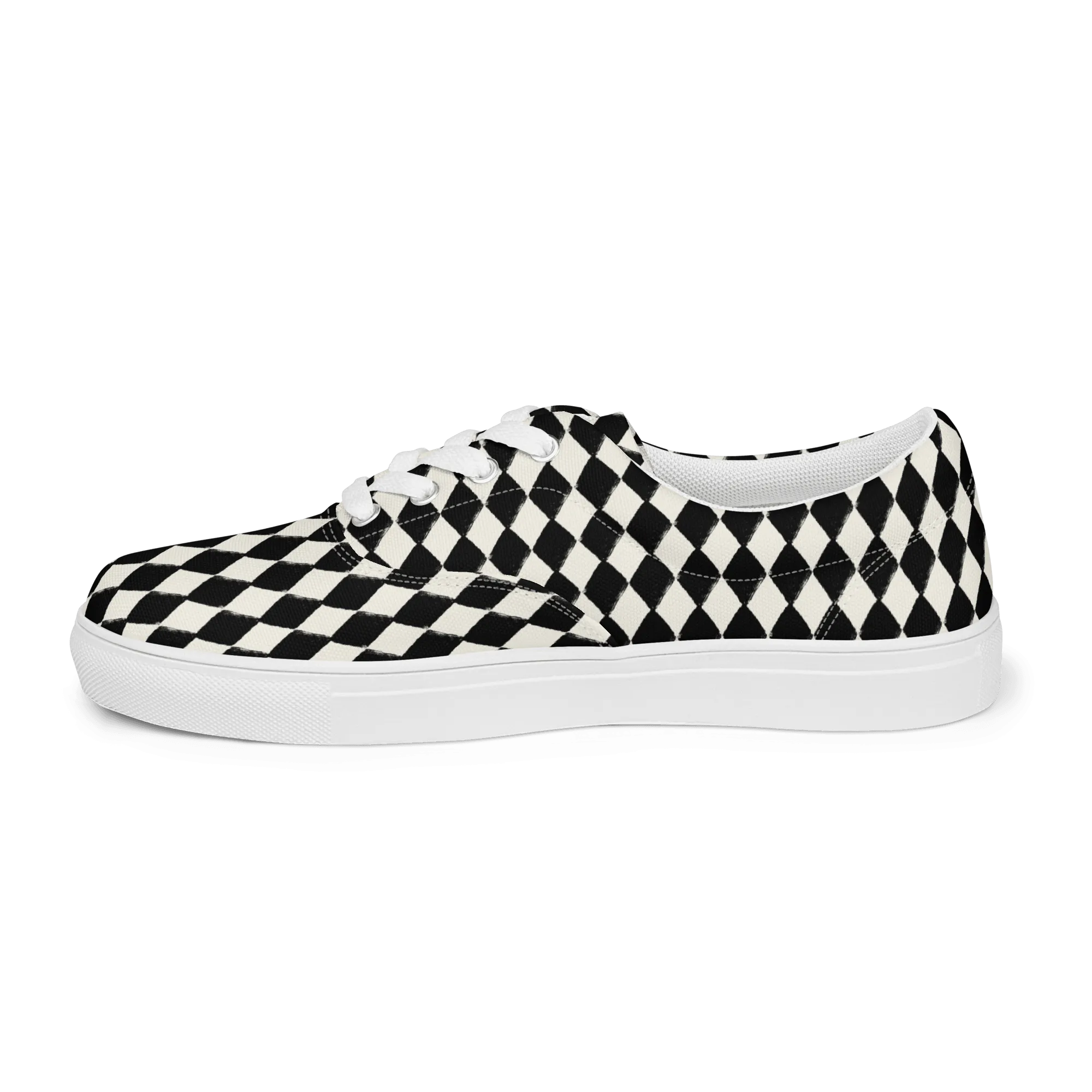Harlequin Stride Canvas Shoes