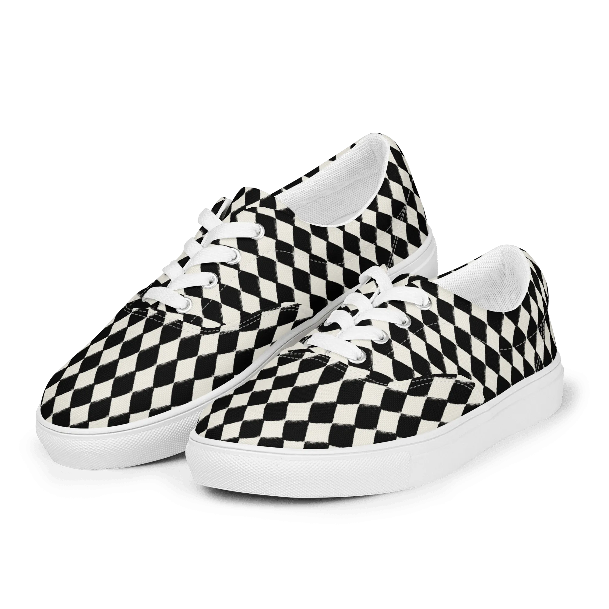 Harlequin Stride Canvas Shoes