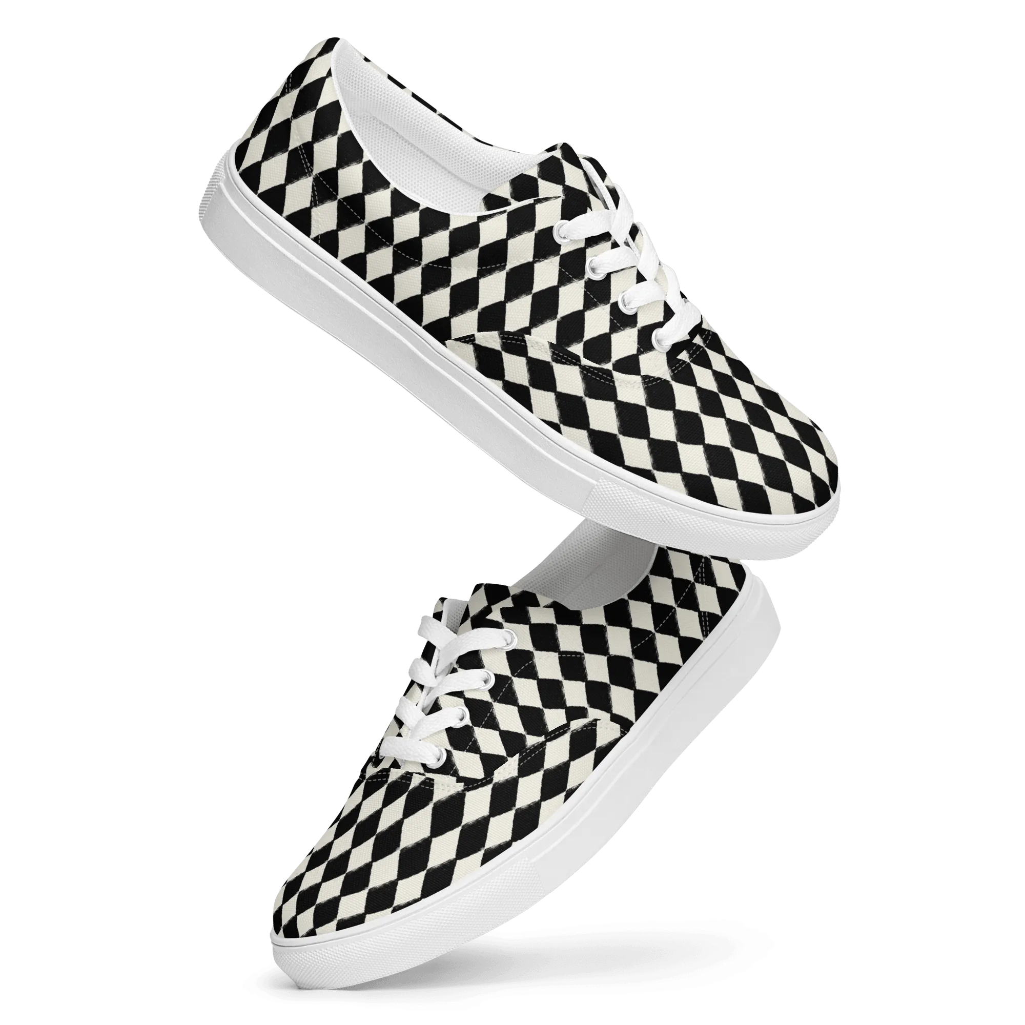 Harlequin Stride Canvas Shoes