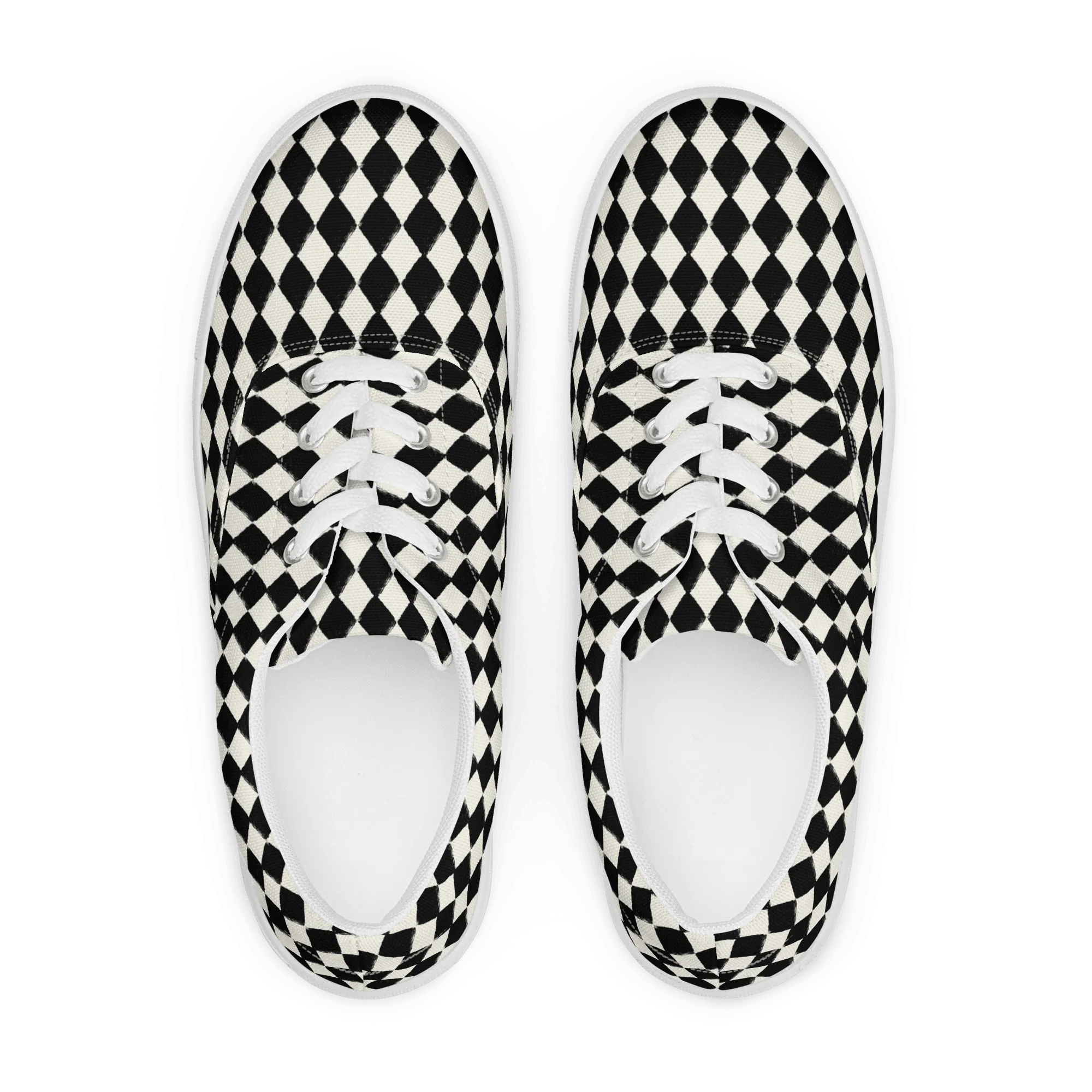 Harlequin Stride Canvas Shoes