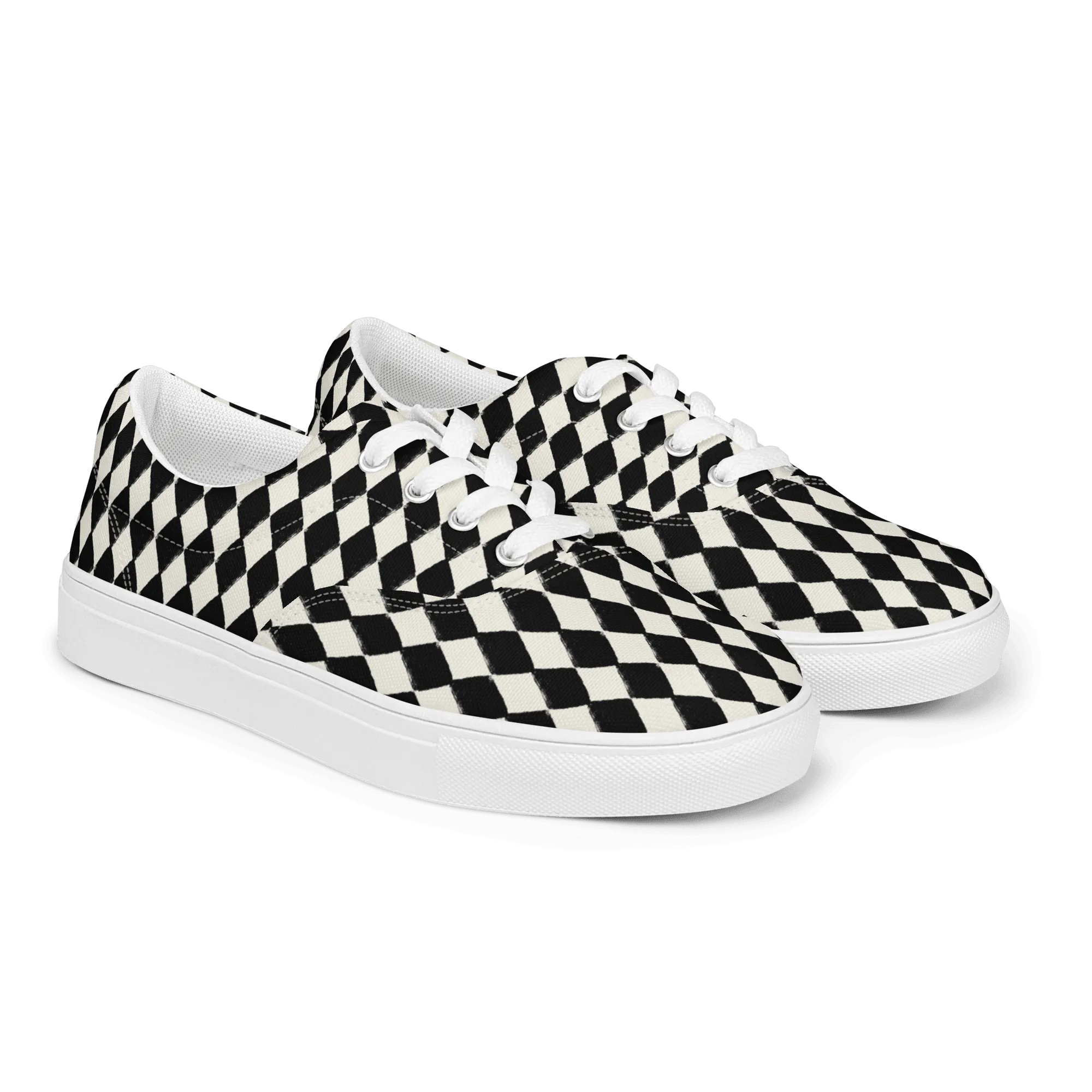 Harlequin Stride Canvas Shoes