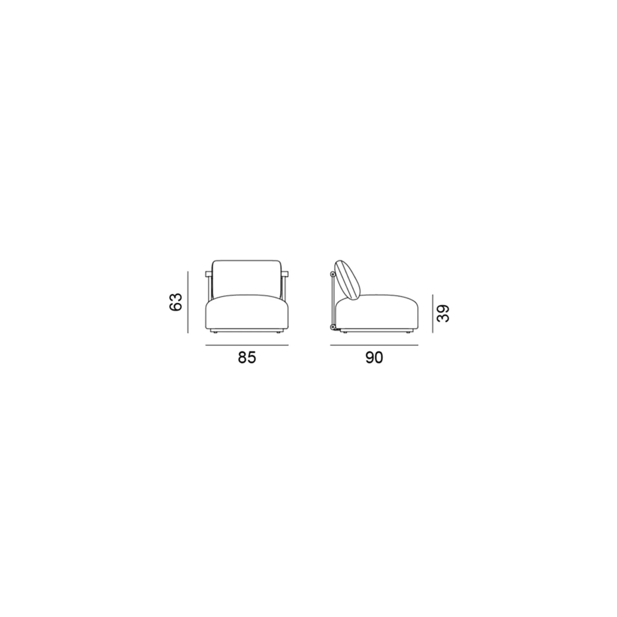 Hashi Outdoor Modular Sofa