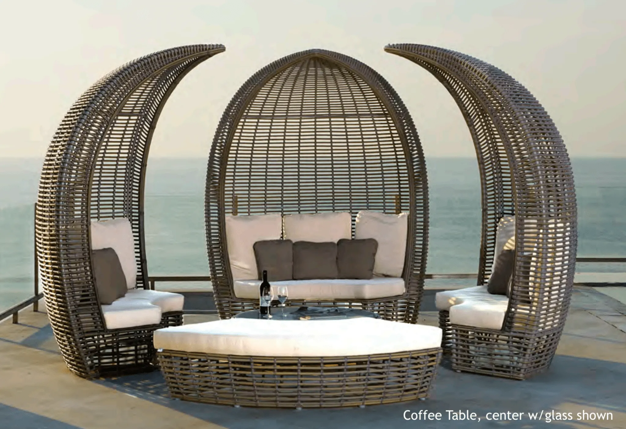 Havana Day Bed w/Canvas Cushion