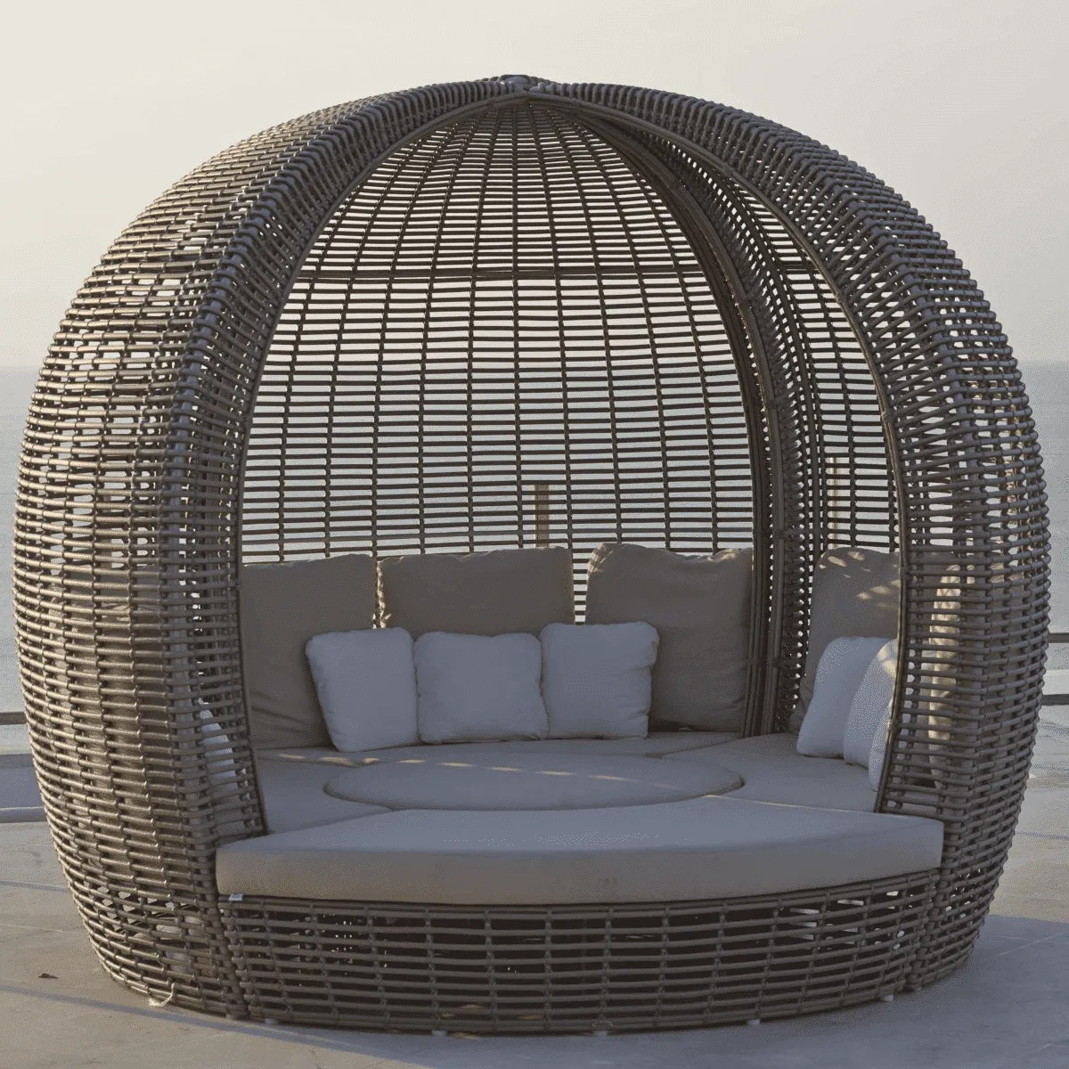 Havana Day Bed w/Canvas Cushion