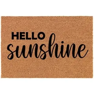 Hello Sunshine Door Mat (30" x 18.5" Standard)
