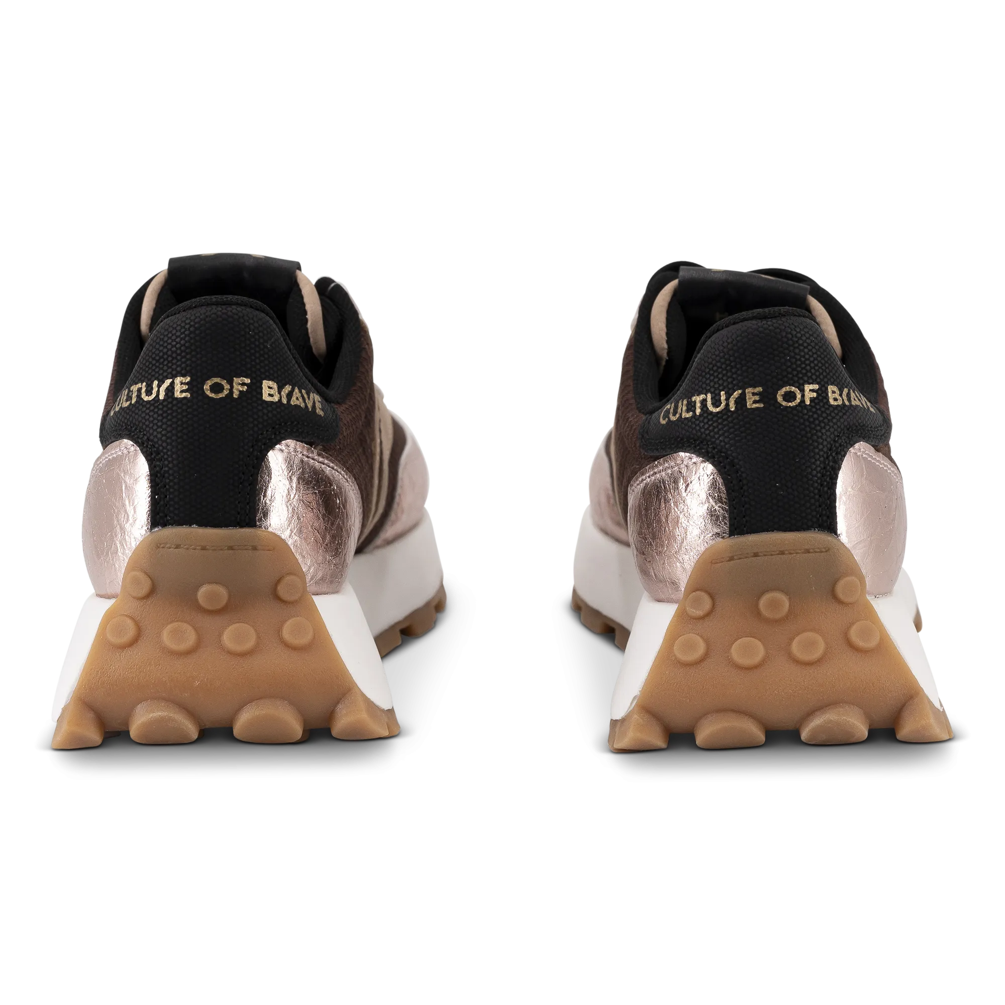 Hope Womens Sneaker in cherry-black with pink wing