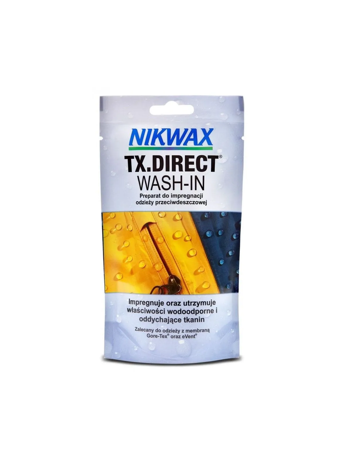Impregnat do odzieży przeciwdeszczowej Nikwax TX.Direct Wash-In (saszetka 100ml)
