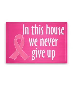 In This House Wall Canvas