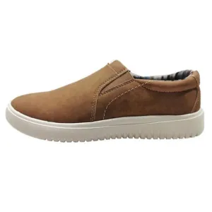 Izod Jackson Men's Slip On Casual Shoe - Brown