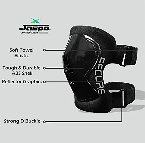 Jaspo SX 4 Protective Set (Suitable for Age Group Upto 14 Years Old) PVC, Blue