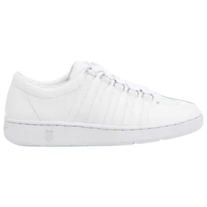 K-Swiss Men's Classic LX Court Shoes in White/White