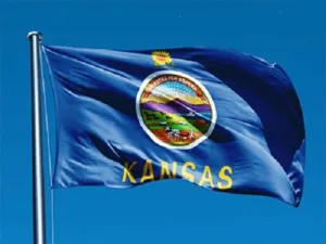 Kansas Outdoor State Flag - #402806