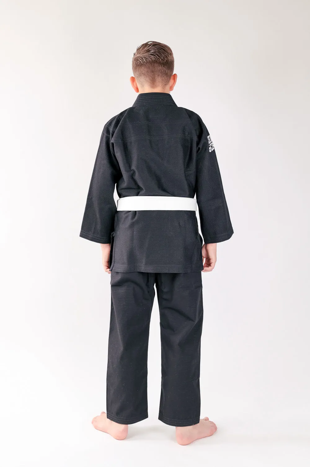 [Kids - Basic] Brazilian Jiu Jitsu Gi - Black & Whitebelt