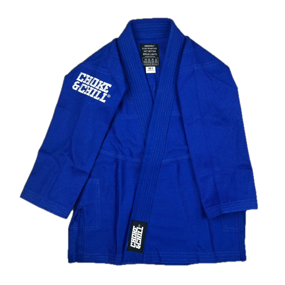 [Kids - Basic] Brazilian Jiu Jitsu Gi - Blue & Whitebelt
