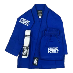 [Kids - Basic] Brazilian Jiu Jitsu Gi - Blue & Whitebelt
