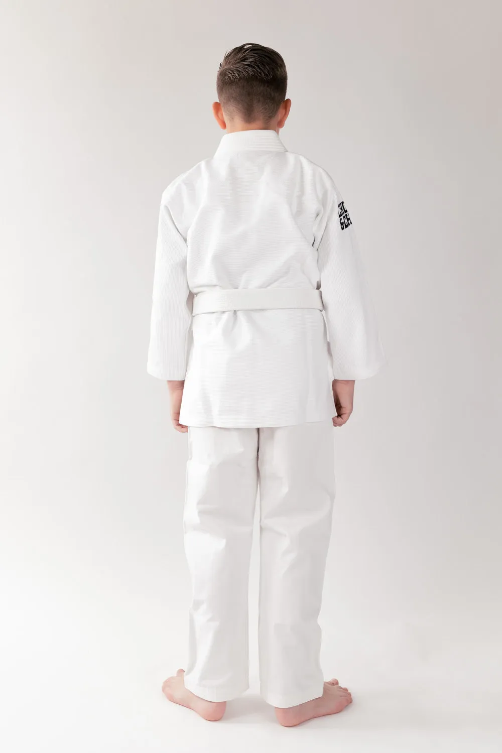 [Kids - Basic] Brazilian Jiu Jitsu Gi - White & Whitebelt