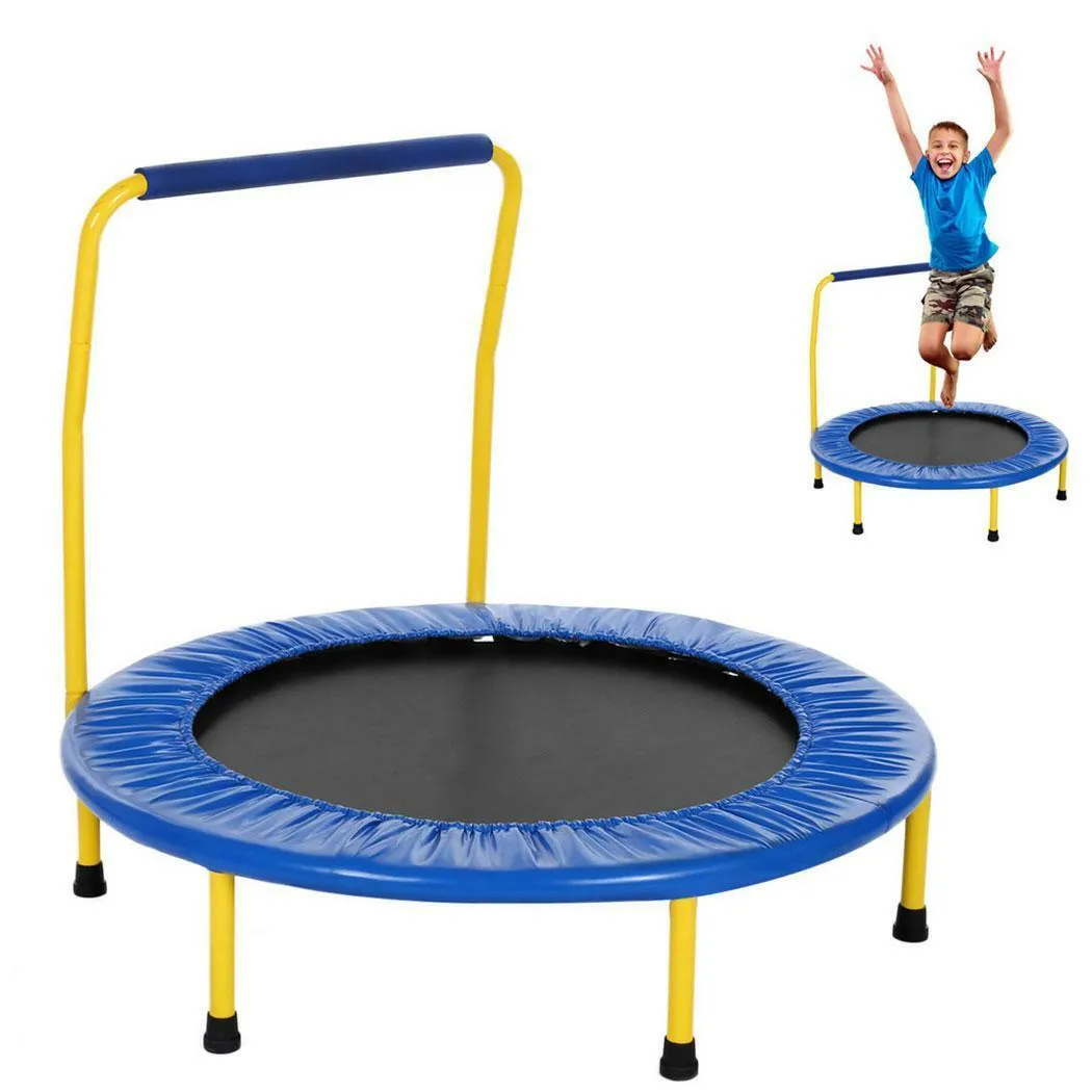Kids Indoor / Outdoor Active Gymnastics Rebounder Trampoline