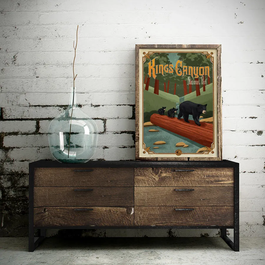 Kings Canyon National Park Poster