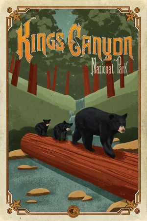 Kings Canyon National Park Poster