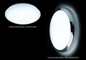 Knightsbridge BF2440S 230V IP44 24W BF LED Bulkhead with Sensor 400mm 1600lm 6000K