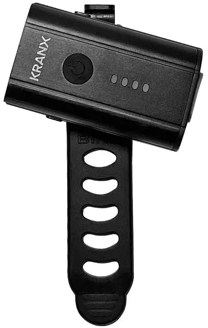 KranX Stream II 400 USB Front Bike Light - Black