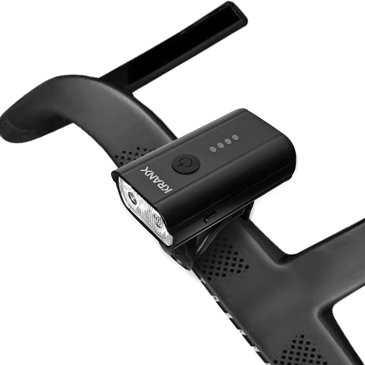 KranX Stream II 400 USB Front Bike Light - Black