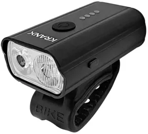 KranX Stream II 400 USB Front Bike Light - Black