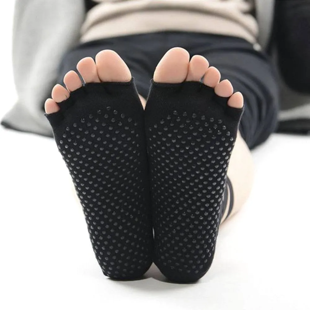 Ladies' Gym & Yoga Organic Cotton Socks - 2 Variants