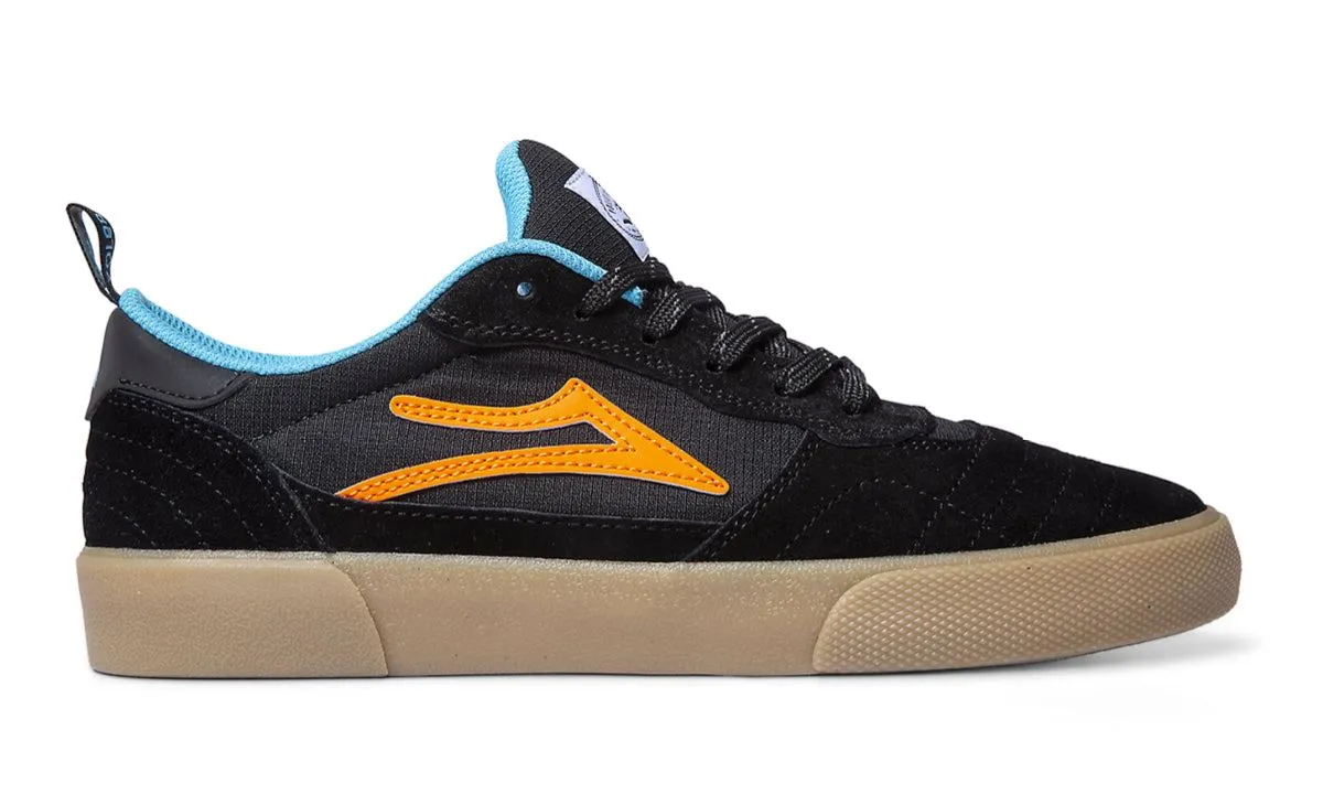 Lakai x Poler Cambridge Skate Shoes - Black / Multi