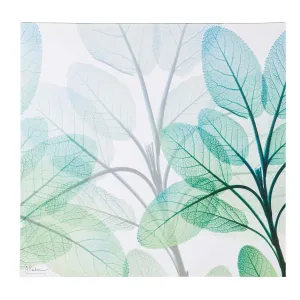Leaf Silhouette 24"x24" Outdoor Canvas,6c86014