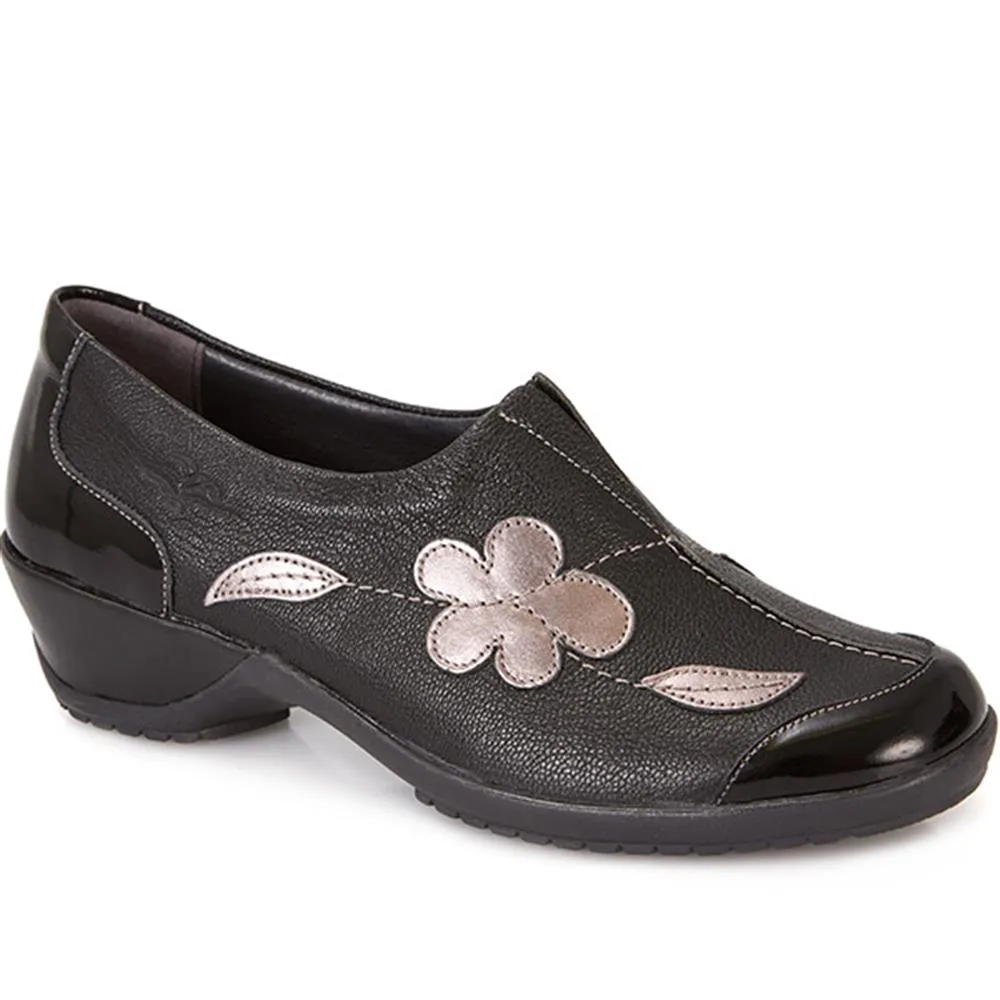 Leather Slip-On Shoes - CAL24000 / 308 362