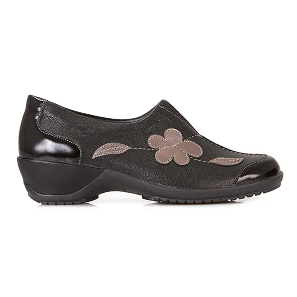 Leather Slip-On Shoes - CAL24000 / 308 362