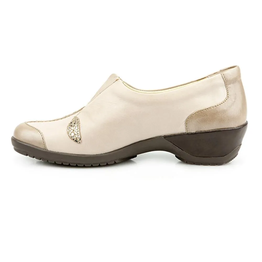 Leather Slip-On Shoes - CAL24000 / 308 362