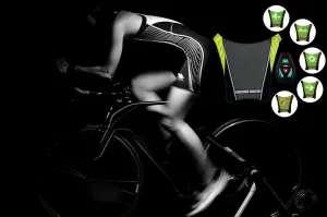 LED Cycling Light Turning Indicator Reflector Vest